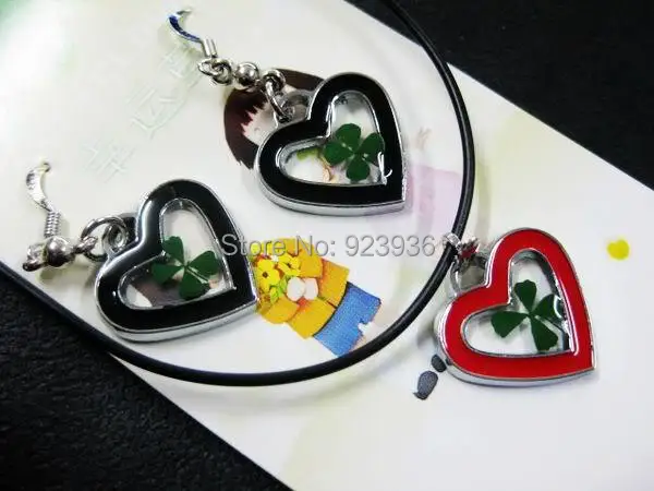 2 шт. в наборе зеленого трилистника четырехлистного клевера с милым рисунком