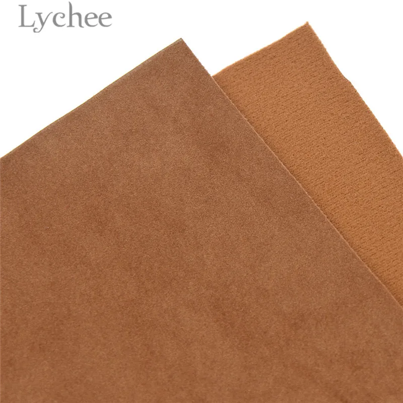 Lychee Life 29x21 см A4 бархат искусственная кожа ткань высокое качество сплошной цвет