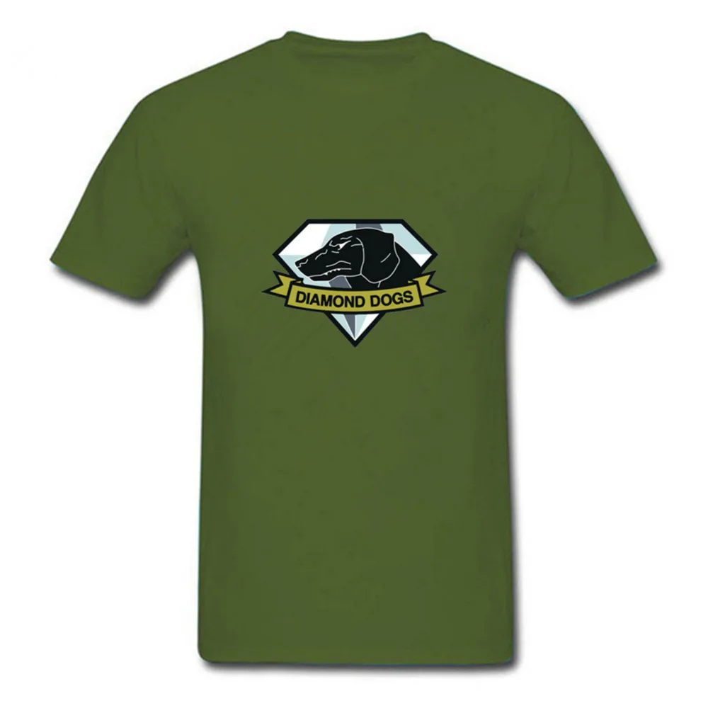 100% хлопок футболка для фанатов игр металлическая Экипировка 5 эмблем алмазная