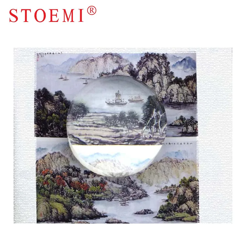 STOEMI 6912R 2 7 &quotдиаметр 65 мм 4 кратное увеличение прозрачная купольная Лупа|dome magnifier|4x