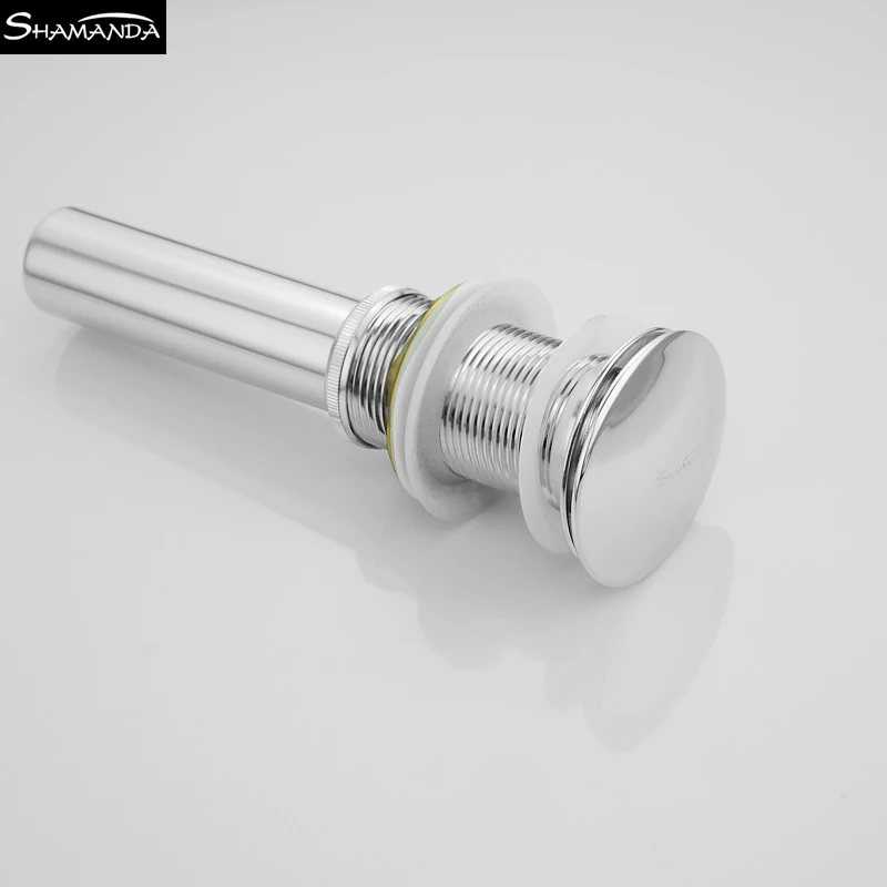 Бесплатная доставка роскошные латунные всплывающие отходы сливные воды