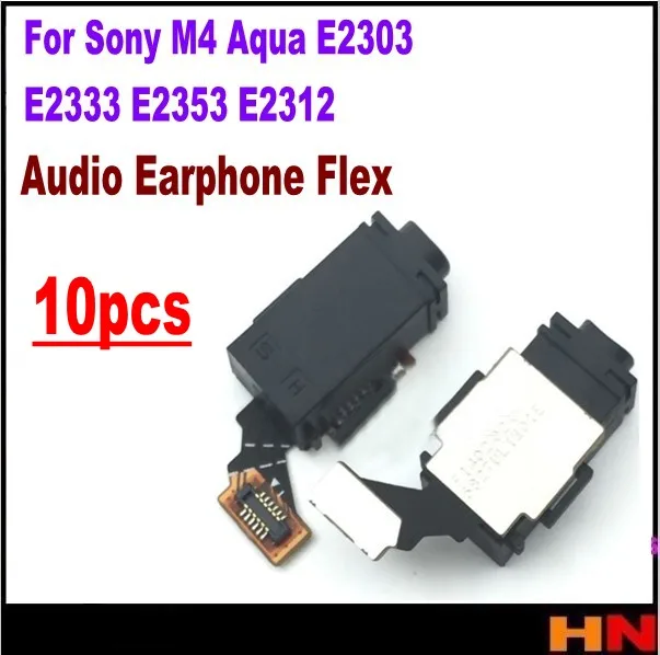 10 шт./лот 100% новый аудиоразъем для наушников гибкий кабель Sony Xperia M4 Aqua запасные
