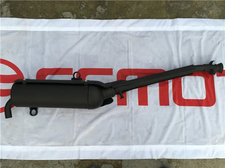 Cfmoto cf188 двигателя 500cc cf525 CF500-A CF625-3 X6 Z6 CF600 500cc 600cc atv глушитель выхлопной трубы quad выхлопной трубы - Цвет: CF500