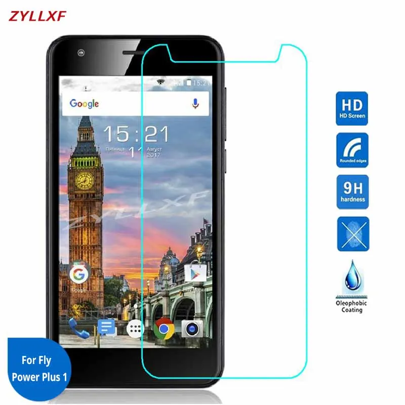 Для Fly Power Plus 1 FS521 закаленное стекло Премиум Защитная пленка для экрана 5 0 дюйма 9H