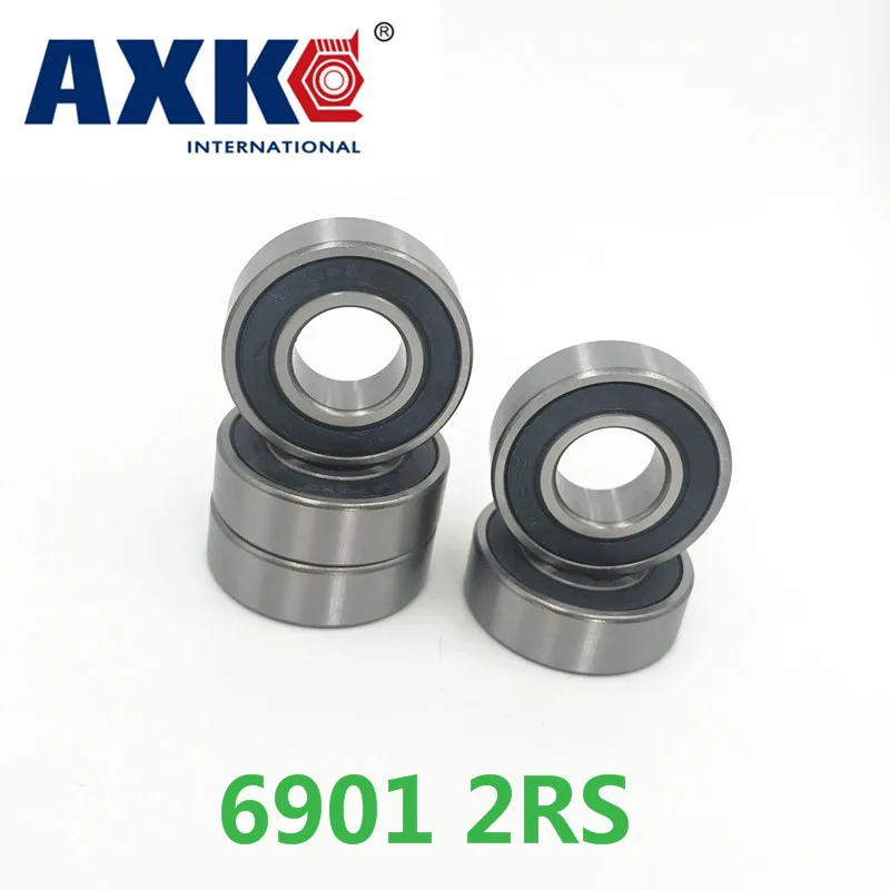 Axk 6901 2rs Abec-1 (10 шт.) 12x24x6 мм метрические тонкие подшипники 61901rs 6901rs | Обустройство