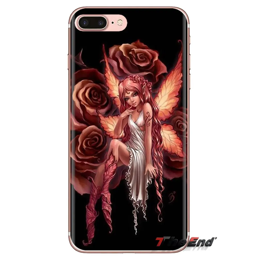 For Samsung Galaxy J1 J2 J3 J4 J5 J6 J7 J8 Plus 2018 Prime 2015 2016 2017 pretty fairy Elf Transparent Soft Shell Covers |