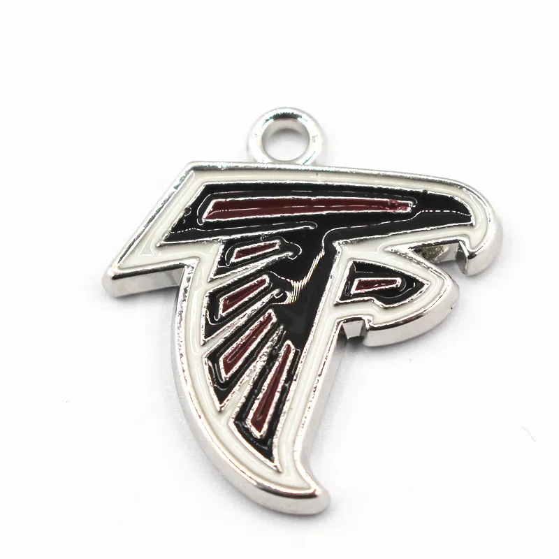 13 20 штук Oakland Raiders кулон Футбол команда Симпатичные Подвески из серебра подвеска-Шарм спортивный браслет ювелирный браслет сделай сам - Окраска металла: 13
