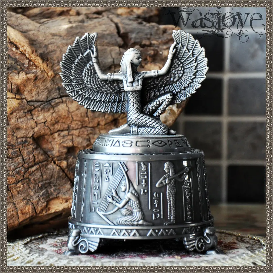 

Classical fashion gothic classic music box lovers gift the chanting of ISIS Amazing Grace music box gift