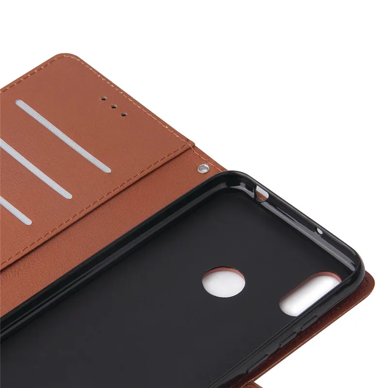 Чехол-книжка для Huawei Y7 2019 Prime Pro Y72019 кожаный | Мобильные телефоны и аксессуары