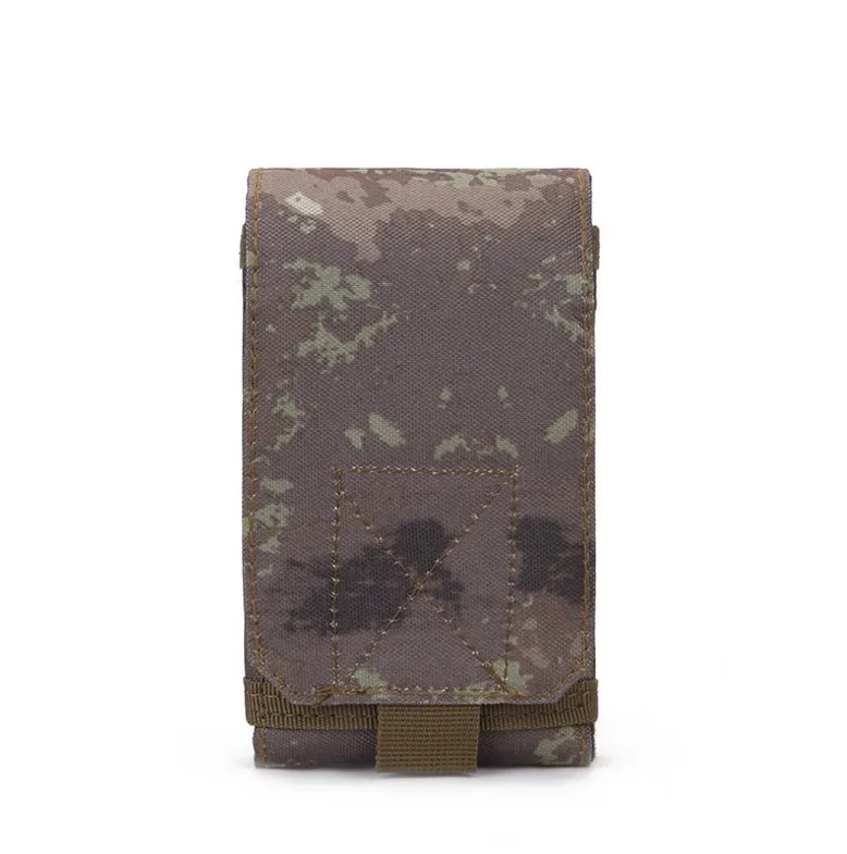 Ruin Camouflage Уличная камуфляжная Сумка тактический армейский держатель для телефона спортивный поясной ремень чехол водонепроницаемый нейлон EDC Спорт Охота Камуфляж сумки в рюкзаке - Цвет: Ruin Camouflage