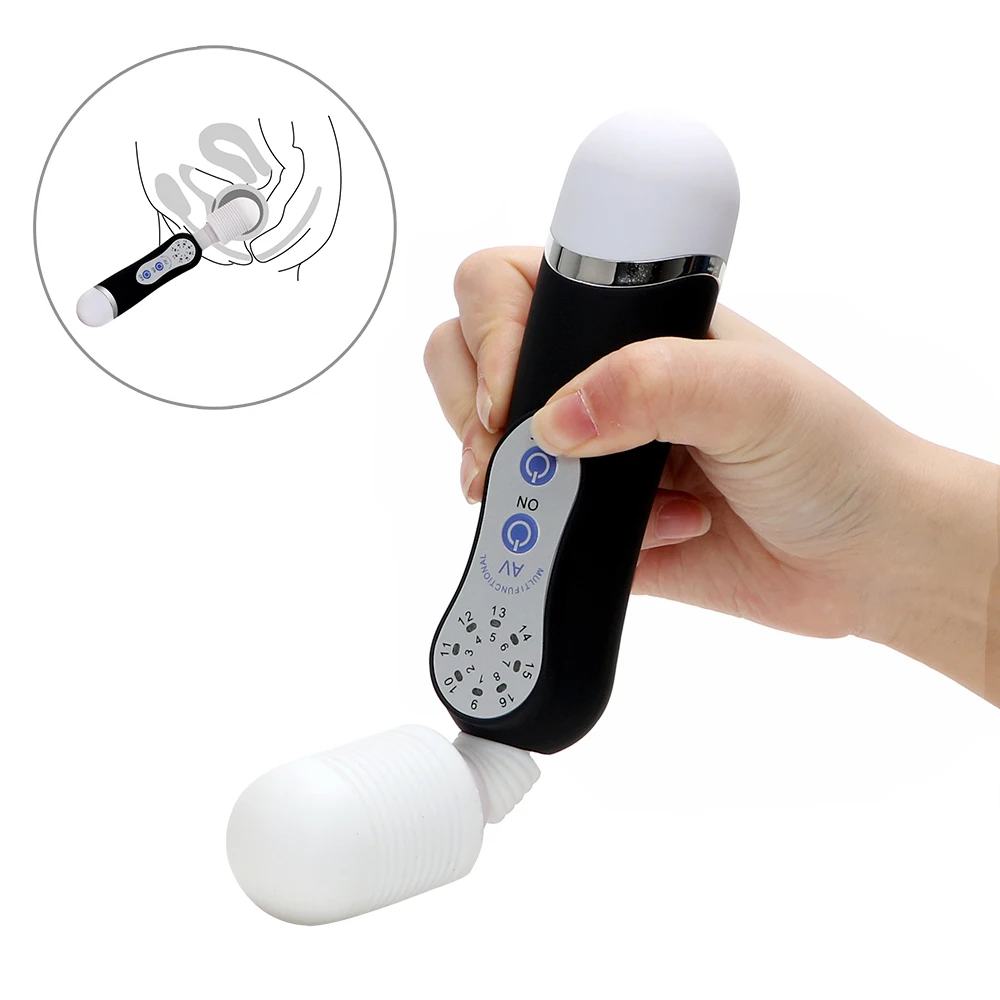 IKOKY 16 Speed AV Stick Wand Vibrator Sex Toys for Women G-Spot Massager Faloimitator Clitoris Stimulator | Красота и здоровье