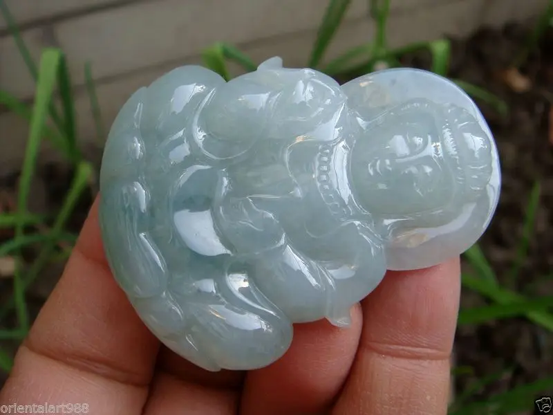 100% Природных Необработанных Жирной Зеленый Ледяной Жадеит Нефрита Гуаньинь