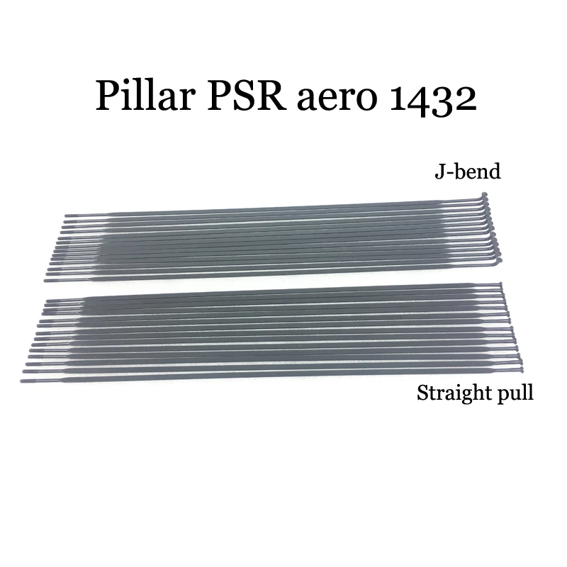 210 305 мм столб PSR Aero 1432 спицы черные прямые тянуть или J изгиб головной датчик 14 с