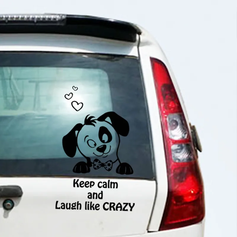 Милые собачьи наклейки на стену сохраняющие спокойствие и смех сумасшедшие 424