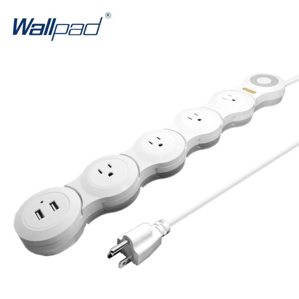 

Оригинальный Сетевой удлинитель Wallpad с 2 USB-портами на 2 а, стандартный удлинитель для быстрой зарядки, Сетевой удлинитель, Домашняя электрон...
