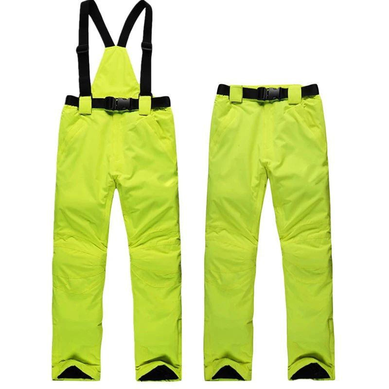 Бесплатная доставка женские лыжные штаны однотонные водонепроницаемые