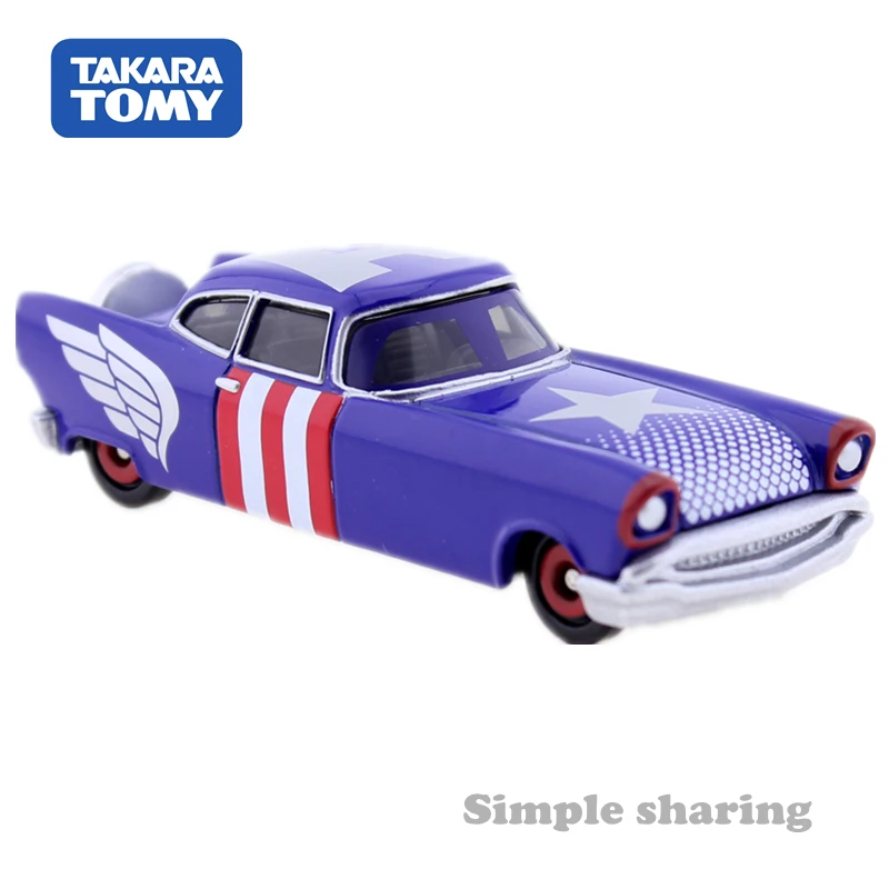 TAKARA TOMY TOMICA Марвел Капитан Америка EVO8.0 модель родстера комплект ракета двор