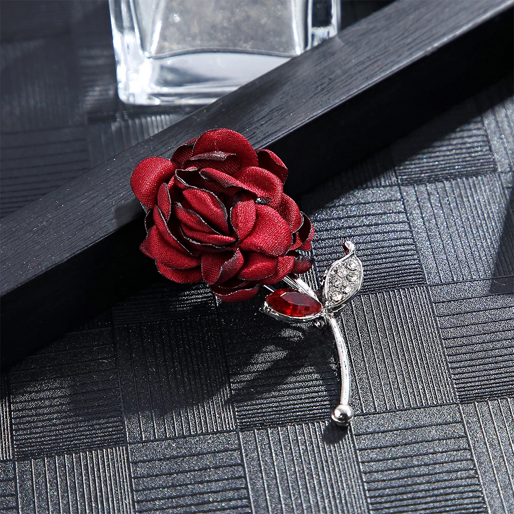 Модные цветочные булавки брошь для женщин и мужчин броши кэжуал значки ювелирные