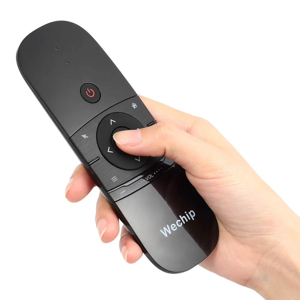 10 шт./лот Wechip W1 клавиатура и мышь беспроводной 2 4G Fly Air Mouse перезаряжаемый