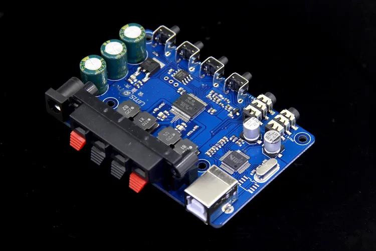 CM108 USB I2S STA333W DC16V 20 Вт + чистый цифровой усилитель доска звуковая карта/ЦАП