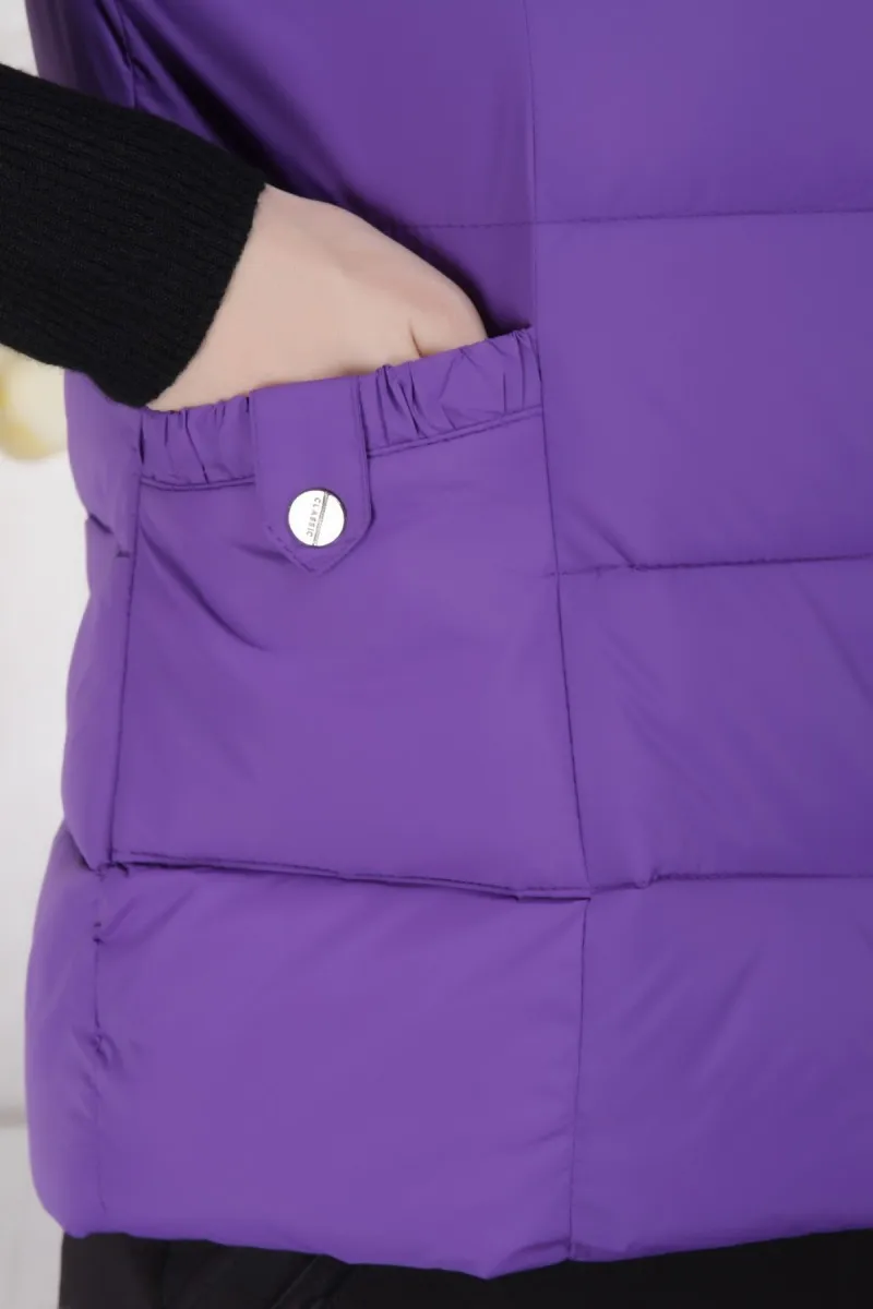 Женская зимняя одежда для матери с рукавами и наплечниками|waistcoat plus size|down waistcoatvest