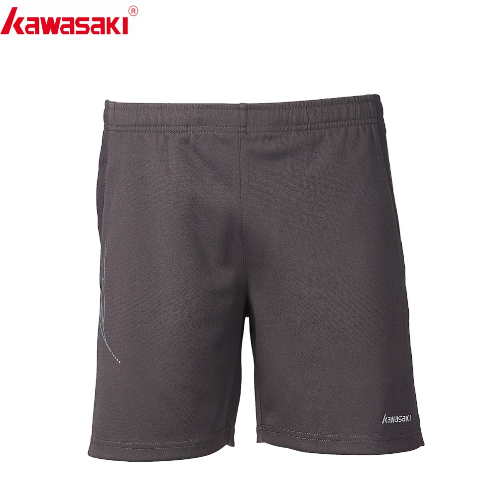 Kawasaki, летние мужские шорты для бега, полиэстер, быстросохнущие, для фитнеса, тренировок, бега, спортивные серые шорты для мужчин, SP-S3651 - Цвет: Gr