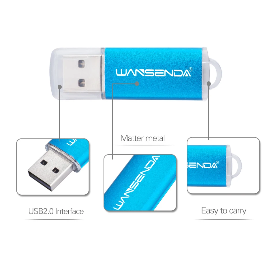 Wansenda Usb флеш-накопитель 4 ГБ 8 16 32 64 128 256 | Компьютеры и офис