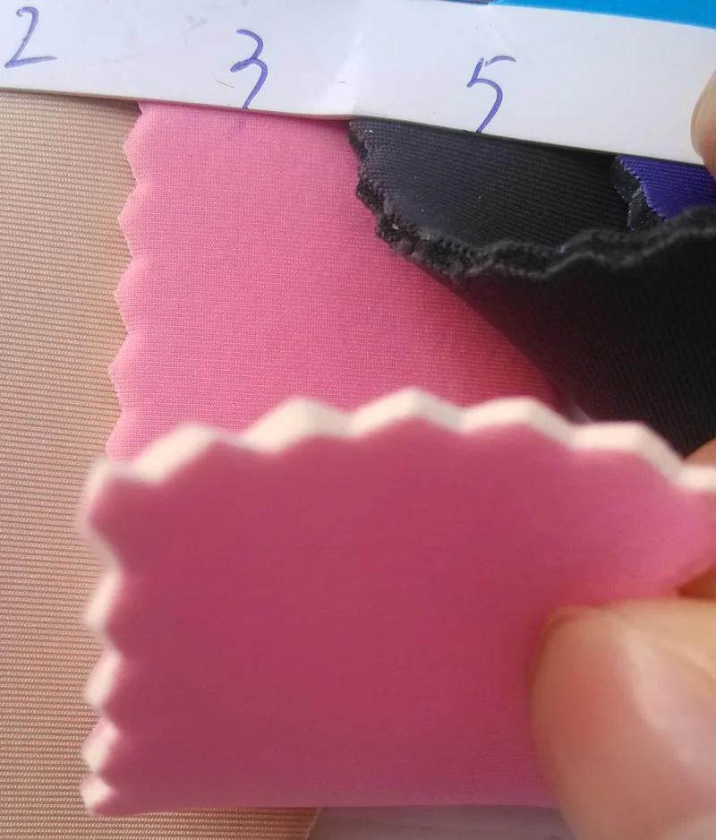 Розовая лайкра с покрытием SRB Неопреновая резиновая ткань толщина 2 5 мм|fabric coats|lycra