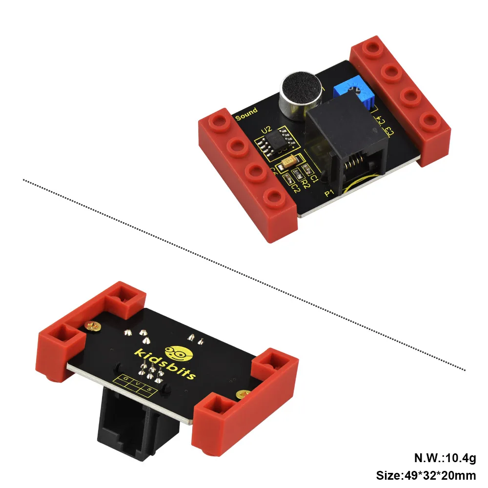 Kidsbits блоки кодирования звуковой датчик для Arduino ствола|Аксессуары