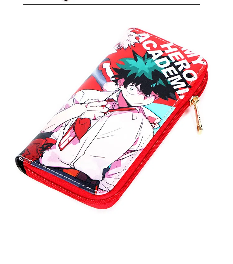 Аниме Boku no Hero Academy My Hero Academy кошелек Midoriya izku COS Длинные Короткие Кошельки Держатель для карт портмоне клатч кошелек