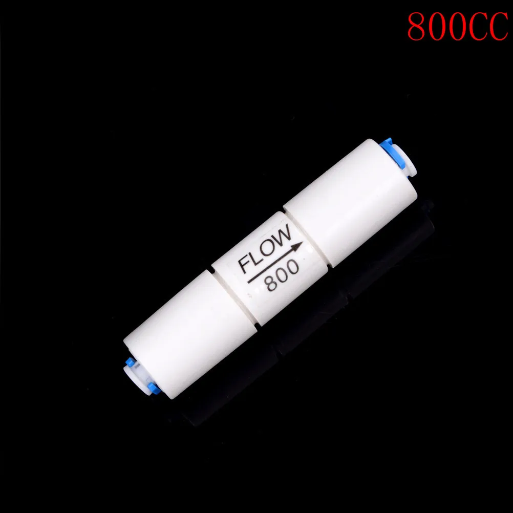 1 шт. части фильтра для воды RO ограничитель потока 300CC-1500CC с 1/" шланг быстрое соединение машина обратного осмоса