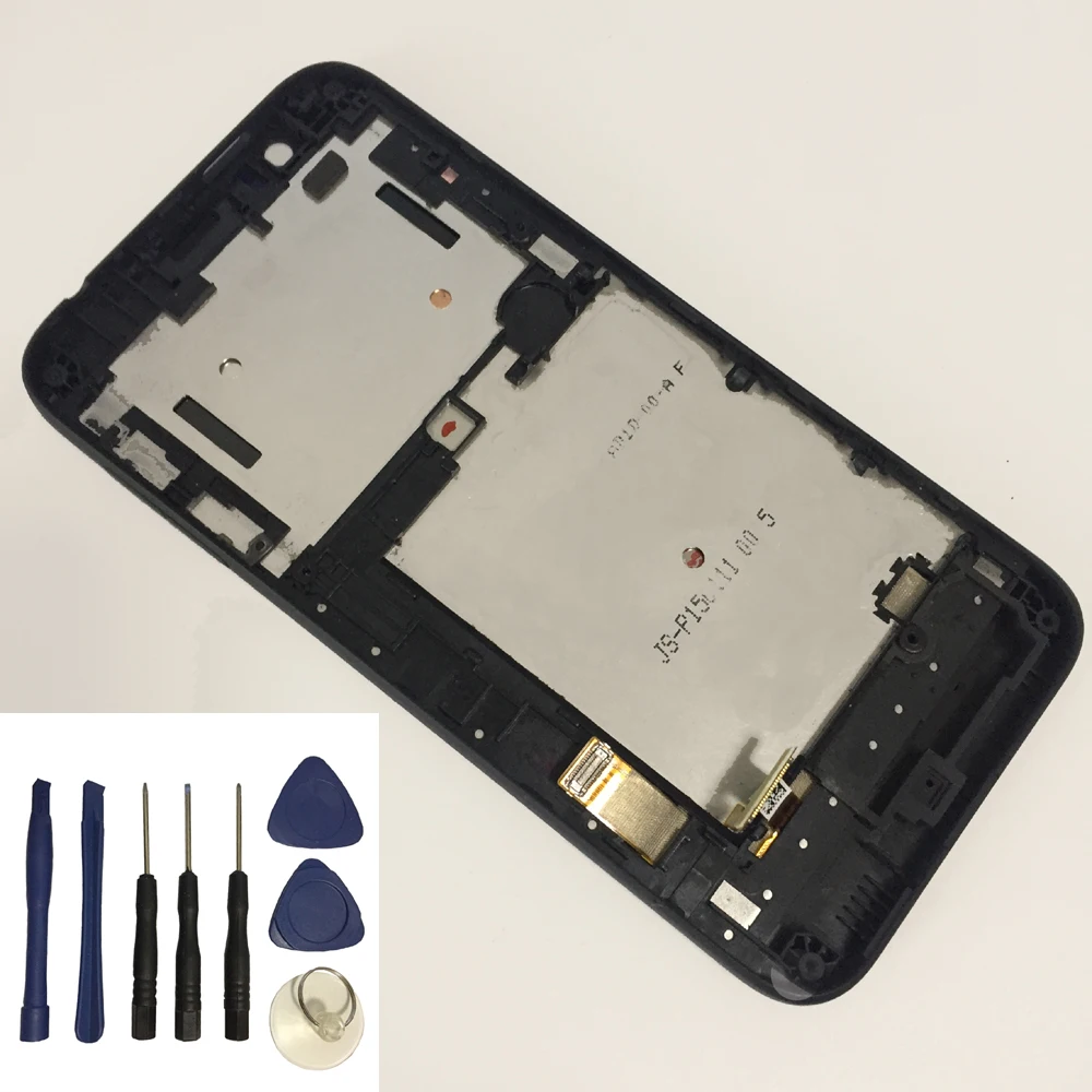 Для HTC Desire 510 одиночный Sim черный/белый сенсорный экран + ЖК-дисплей в сборе с