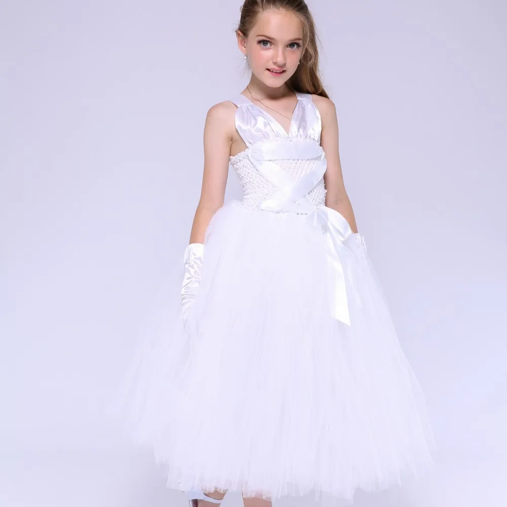 Marilyn Monroe Classic Role Play Princess Girl Tutu Dress 80s Famous Star Style Halloween Baby For Cosplay Holiday | Детская одежда и