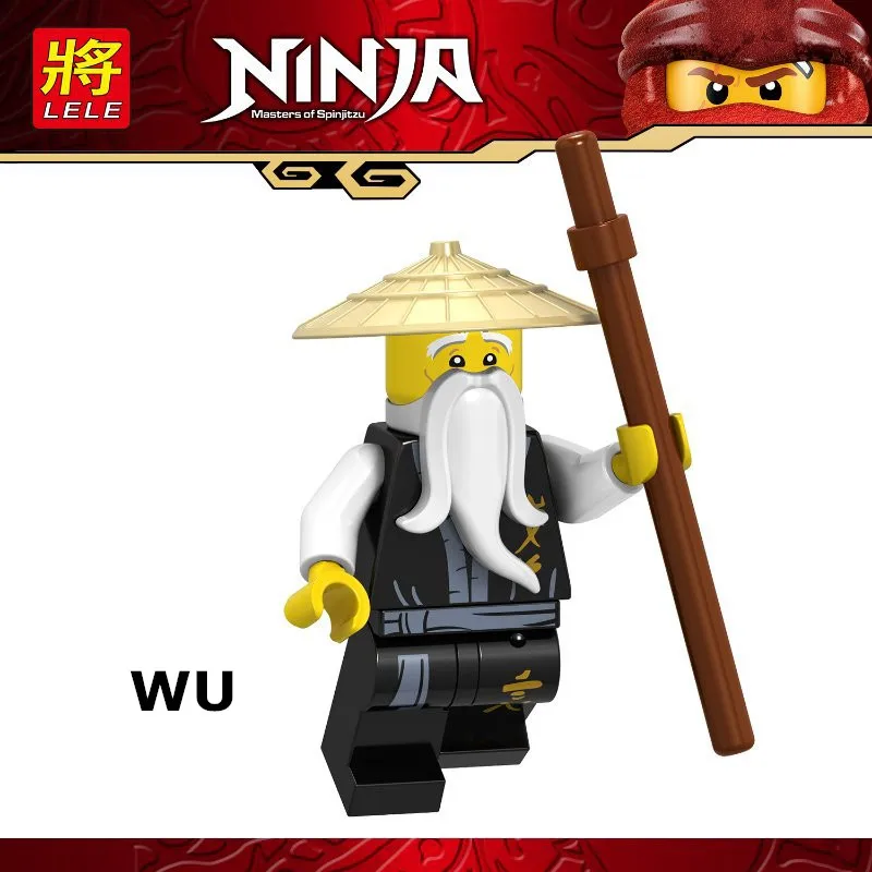 Ninjagoed 2019 фигурки комплекты Ллойд Wu кожу змеи сапожки в грохочущий фехтовальщик