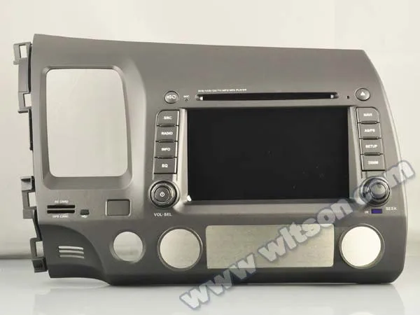 WITSON Android 9,0 Восьмиядерный(восемь ядер) PX5 автомобильный dvd-плеер для HONDA CIVIC 2006-2011 ips gps радио