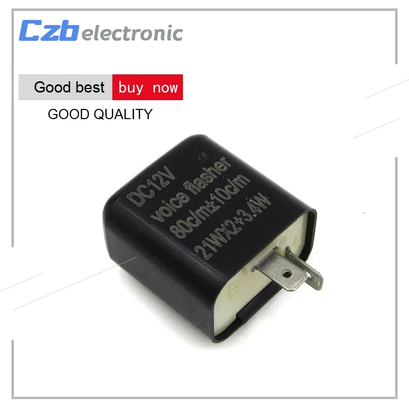 2 Pin 12 v указатель поворота для мотоцикла регулируемый светодиодный импульсное
