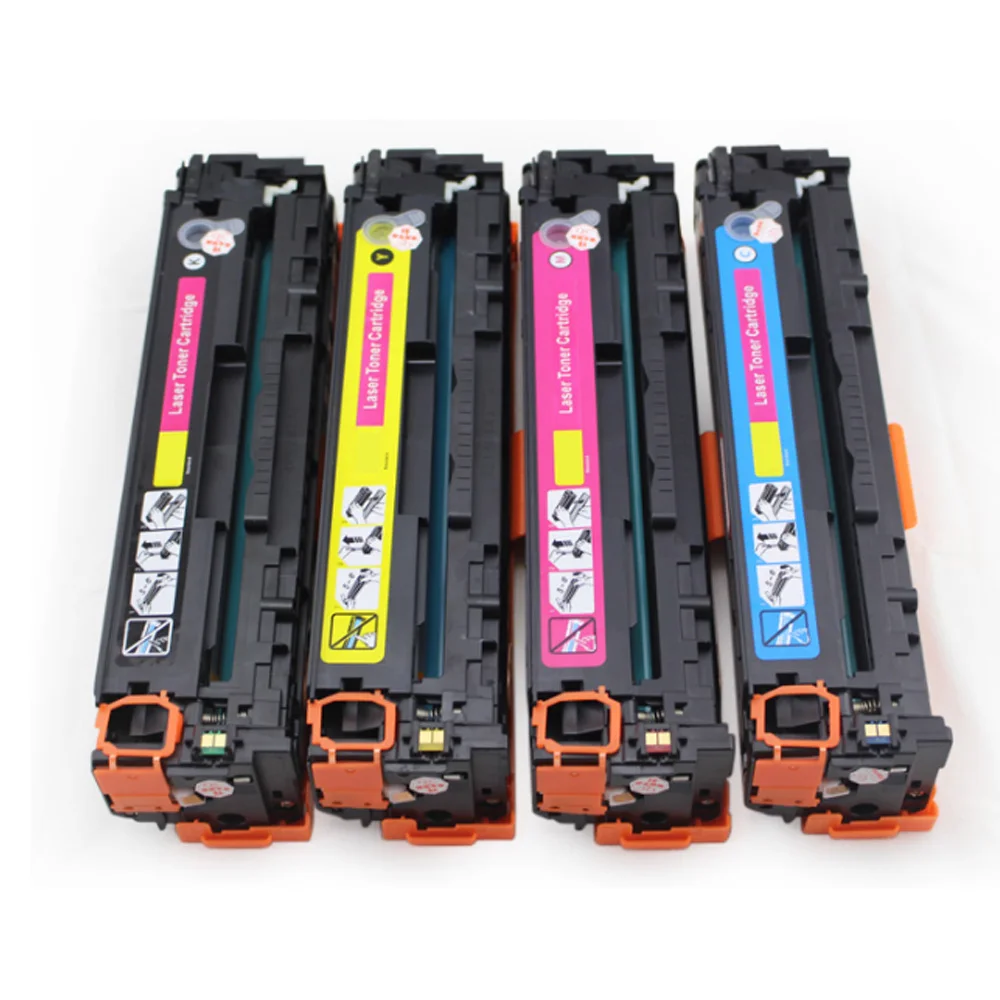 4 пакета CE320A CE321A CE322A CE323A тонер картриджи подходят для HP LaserJet CM1415 CM1525 CE320A|toner