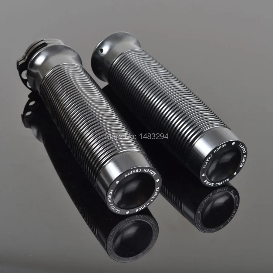 

Мотоциклетные алюминиевые рукоятки для руля Harley 883R Sportster Street Bob Low Rider Chopper Bobber W/ 1"