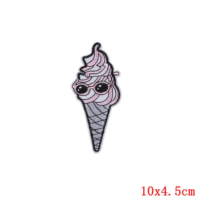 Нашивка большого сердца Байкерская помада для пальцев нашивки с молниями одежды