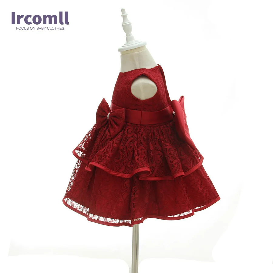 Ircomll Новогоднее платье для маленьких девочек 2018 Летнее бальное с бахромой платья