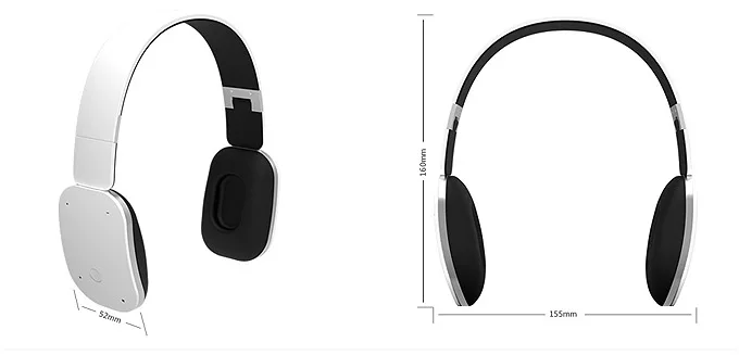 Cannice Headblue1 Беспроводной DJ Studio Наушники Bluetooth 4.0 Сенсорное управление 5 EQ HiFi