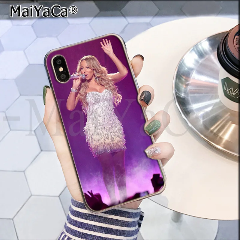 MaiYaCa Singer Mariah Carey роскошные высококачественные аксессуары для телефонов Чехол для Apple iPhone 8 7 6 6S Plus X XS max 5 5S SE XR