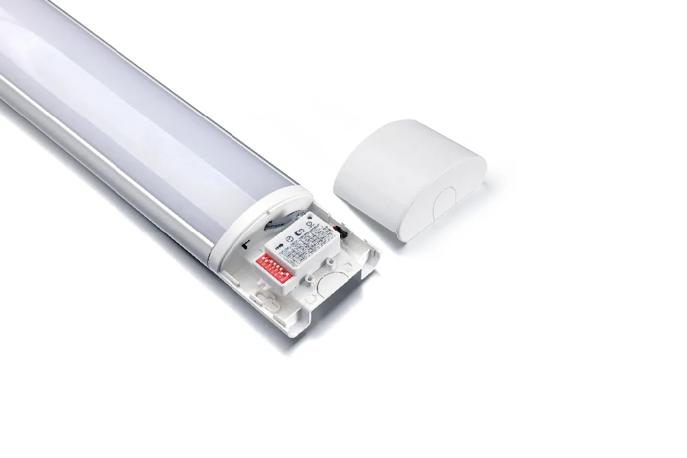 20 шт. Вт 60 см/2 фута CCT LED batten Light 40 72 led linear light WW + NW CW tri proof light|Светодиодные лампы и