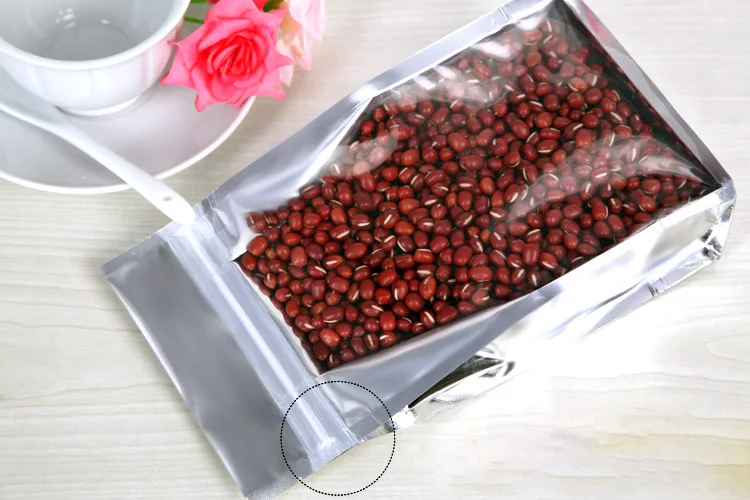 Чайные пакеты для еды упаковка из алюминиевой фольги 50 шт. 20x30x5 см|bag beige|bag solarbag magnet