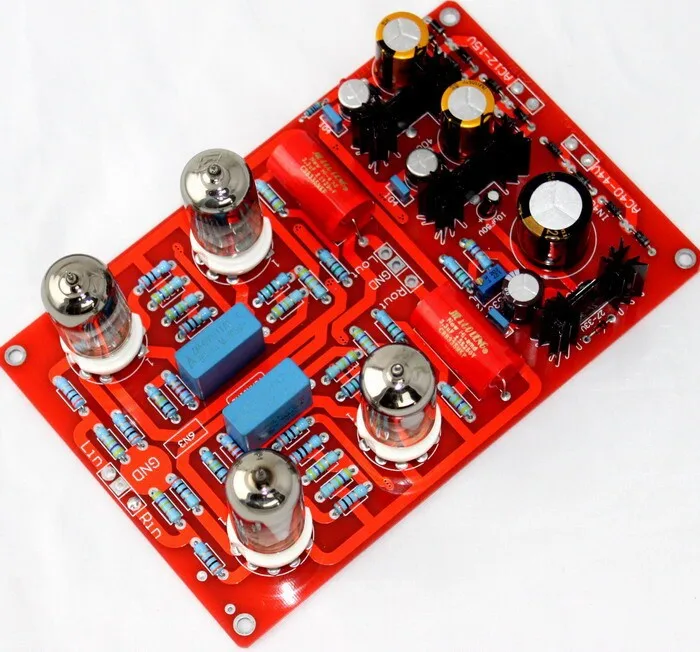 6N3 четырехтрубный усилитель|tube amplifier board|amplifier boardpre-amplifier board |