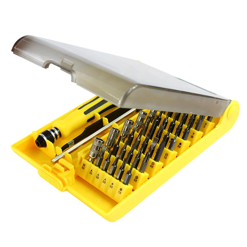 BeHelper [45 in 1] Professional Torx Screwdriver Set Precision Watch Computer iPhone Samsung Smart Phone Repair Dismantle Tools |