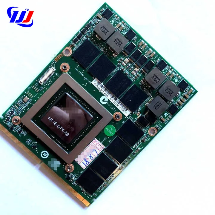 Видеокарта для C levo W86cu W860cu W860tu M860tu графическая видеокарта N VIDIA G eForce GTX 480M GTX480M 2 ГБ