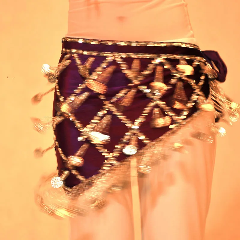 Реквизит для танцев костюмы женщин яблоко зеленый бирюзовый модный стиль монета