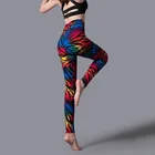 Женские легинсы для фитнеса и йоги ckahвоо с высокой талией, леопардовые эластичные тренировочные штаны с эффектом пуш-ап, обтягивающие брюки для спортзала с принтом