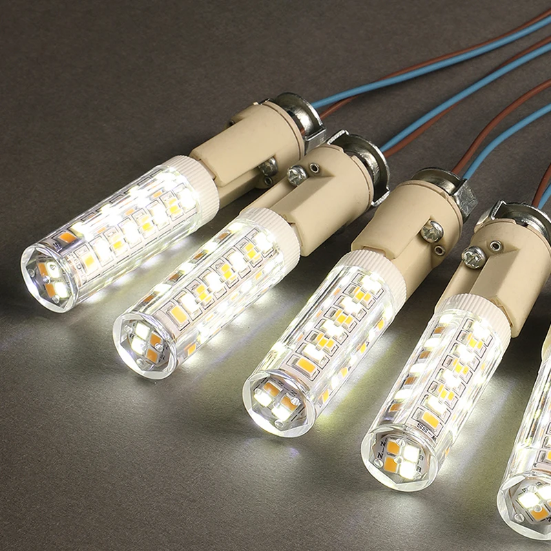 Мини G9 светодиодный светильник переменного тока 220V 110v лампы SMD 2835 Точечный для